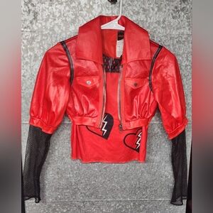 Disney Descendants Rise Of Red Costume wig Girls 7